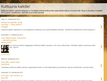 Tablet Screenshot of kulttuuriakaikille.blogspot.com