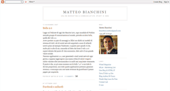 Desktop Screenshot of matteobianchini.blogspot.com