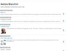 Tablet Screenshot of matteobianchini.blogspot.com