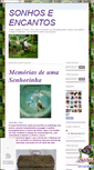 Mobile Screenshot of leninha-sonhoseencantos.blogspot.com