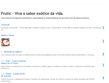 Tablet Screenshot of frutic-vivaosaborousadodavida.blogspot.com