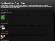 Tablet Screenshot of paulfranklinsphotoblog.blogspot.com