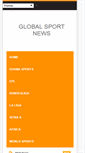 Mobile Screenshot of globalsports-news.blogspot.com