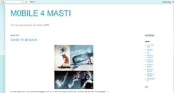 Desktop Screenshot of mobile4masti.blogspot.com