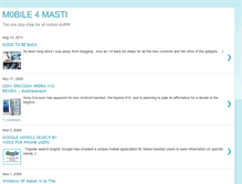 Tablet Screenshot of mobile4masti.blogspot.com