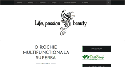 Desktop Screenshot of lifepassionandbeauty.blogspot.com