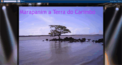 Desktop Screenshot of marapanimaterradocarimb.blogspot.com