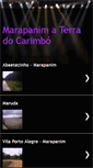 Mobile Screenshot of marapanimaterradocarimb.blogspot.com
