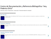 Tablet Screenshot of bibliocicop.blogspot.com