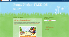 Desktop Screenshot of bunnyninjas.blogspot.com