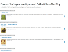 Tablet Screenshot of foreveryesteryears.blogspot.com