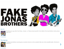 Tablet Screenshot of fakejonasbrothers.blogspot.com