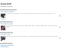 Tablet Screenshot of greatdrift.blogspot.com