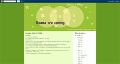 Desktop Screenshot of examsarecoming.blogspot.com