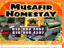 Tablet Screenshot of musafirhomestaygongbadak.blogspot.com