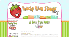 Desktop Screenshot of peachykeenstamps-kathy.blogspot.com