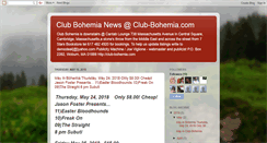 Desktop Screenshot of clubbohemianews.blogspot.com