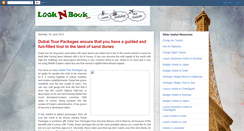 Desktop Screenshot of looknbooktours.blogspot.com