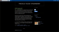 Desktop Screenshot of frecklefacedstrawberry.blogspot.com