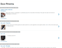 Tablet Screenshot of gabidocepimenta.blogspot.com