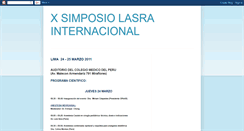 Desktop Screenshot of lasraperu.blogspot.com