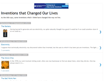 Tablet Screenshot of inventionsthatchangedourlives.blogspot.com