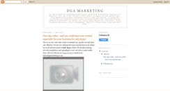 Desktop Screenshot of dgamarketing.blogspot.com