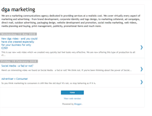 Tablet Screenshot of dgamarketing.blogspot.com