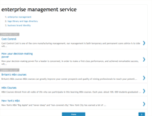 Tablet Screenshot of enterprise-management.blogspot.com