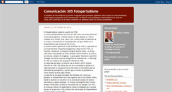 Desktop Screenshot of comunicacin305fotoperiodismo.blogspot.com