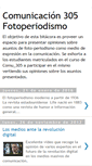 Mobile Screenshot of comunicacin305fotoperiodismo.blogspot.com