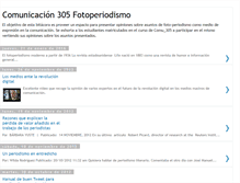 Tablet Screenshot of comunicacin305fotoperiodismo.blogspot.com