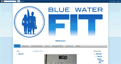 Desktop Screenshot of bluewaterfit.blogspot.com