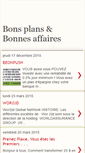 Mobile Screenshot of bonsplansbonnesaffaires.blogspot.com