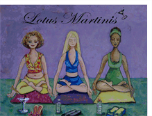 Tablet Screenshot of lotusmartinis.blogspot.com
