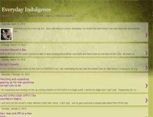 Tablet Screenshot of everyday-indulgence.blogspot.com