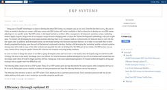 Desktop Screenshot of erpsys4u.blogspot.com
