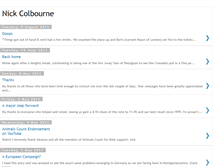 Tablet Screenshot of nickcolbourne.blogspot.com