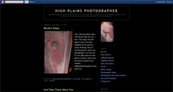 Desktop Screenshot of highplainsphotographer.blogspot.com