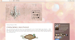 Desktop Screenshot of aninditakhrisnamurti.blogspot.com