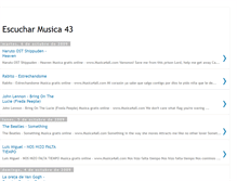 Tablet Screenshot of escucharmusica-43.blogspot.com