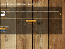 Tablet Screenshot of censoecu2010.blogspot.com