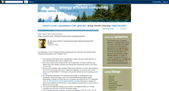 Desktop Screenshot of energyefficientcomputing.blogspot.com