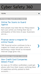 Mobile Screenshot of cybersafety360.blogspot.com