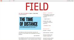 Desktop Screenshot of field-thetimeofdistance.blogspot.com