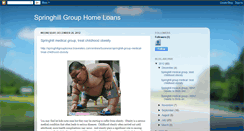 Desktop Screenshot of newscenterspringhillgrouphome.blogspot.com