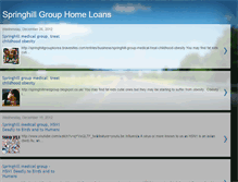 Tablet Screenshot of newscenterspringhillgrouphome.blogspot.com