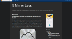 Desktop Screenshot of 5minorless.blogspot.com