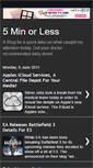Mobile Screenshot of 5minorless.blogspot.com
