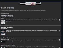Tablet Screenshot of 5minorless.blogspot.com